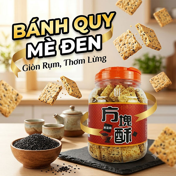Banh quy me den Vigor Kobo