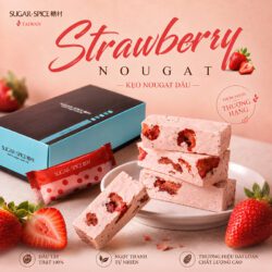 Keo nougat dau Sugar Spice
