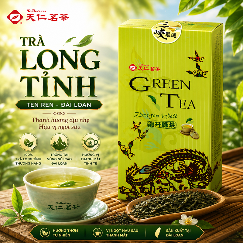 Tra xanh long tinh Ten Ren