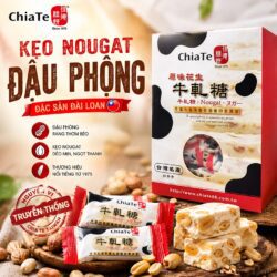 Keo nougat dau phong Chiate