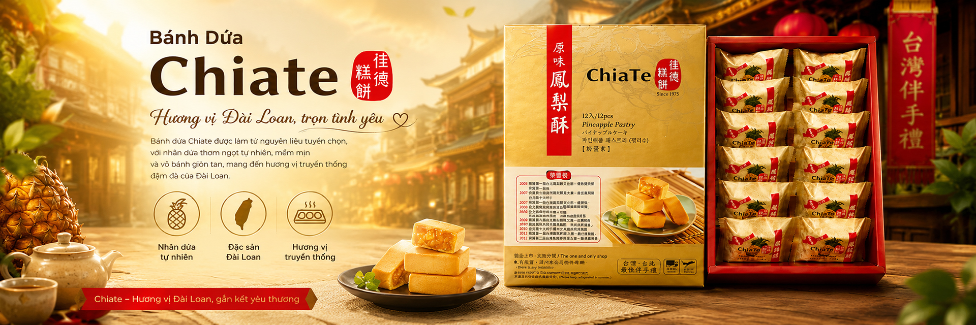 Banh dua Chiate