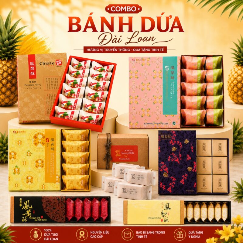 Combo banh dua mix