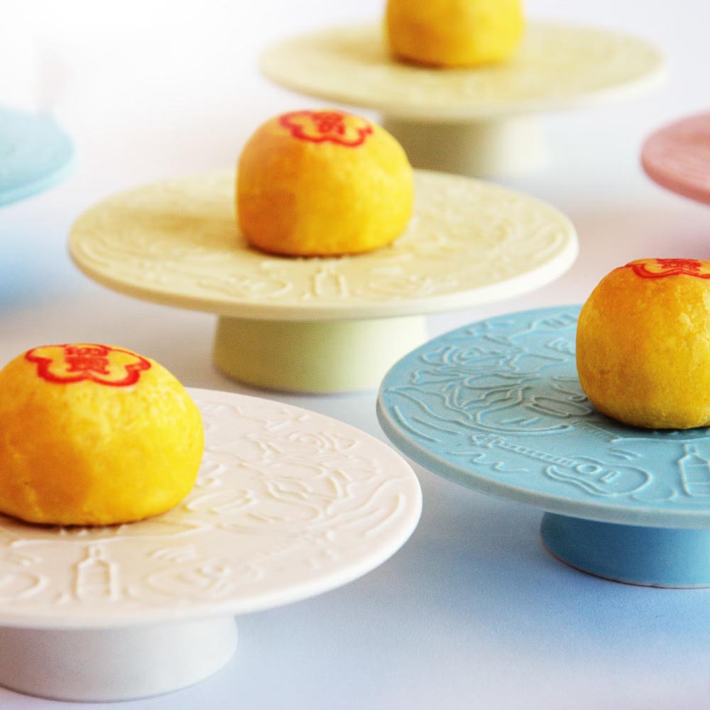 Banh dua trung sua (3) Bánh dứa trứng sữa