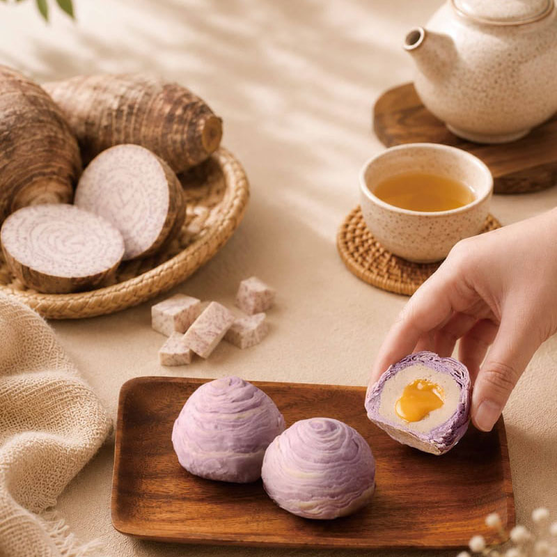 Banh khoai mon trung chay Duen Tai
