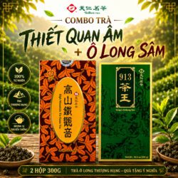 Combo Trà Thiết Quan Âm Cao Sơn & Trà Ô Long 913 Ten Ren